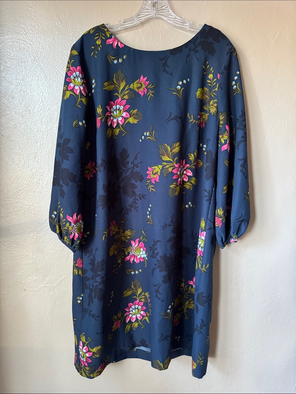 Ann Taylor Floral Shift Dress Size 18
